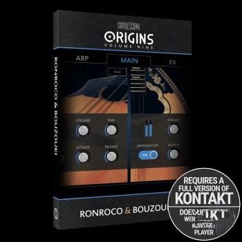 Sonuscore Origins vol. 9: Ronroco & Bouzouki KONTAKT