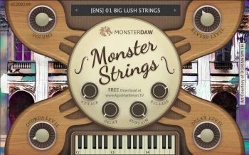 MonsterDAW MONSTER Strings v1.2022.09 x64 VST VST3 AU Win macOS