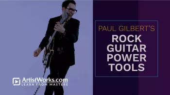 Truefire Paul Gilbert’s Rock Guitar Power Tools Tutorial