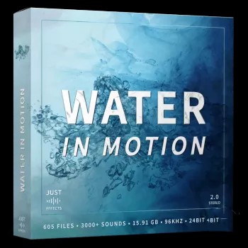 Just Sound Effects Water In Motion WAV